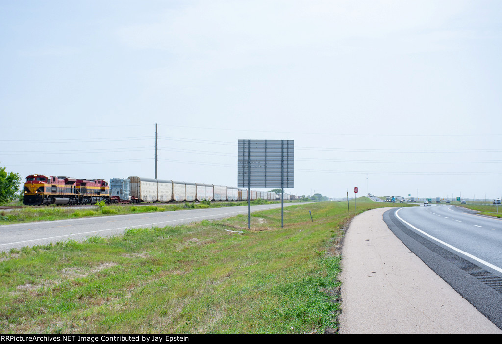 Heading along the Highway